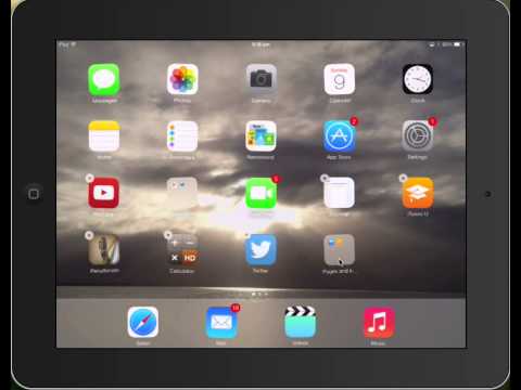 How To Create Folders On Your iPad