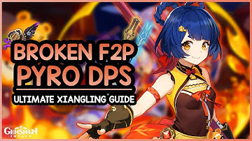INSANE F2P DAMAGE - Xiangling Build/Guide • Artifacts, Weapons, Teams, Showcase | Genshin Impact
