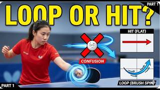 STOP THIS FOREHAND MISTAKE! Confusing the Loop vs the Hit (Part2) Net Worth