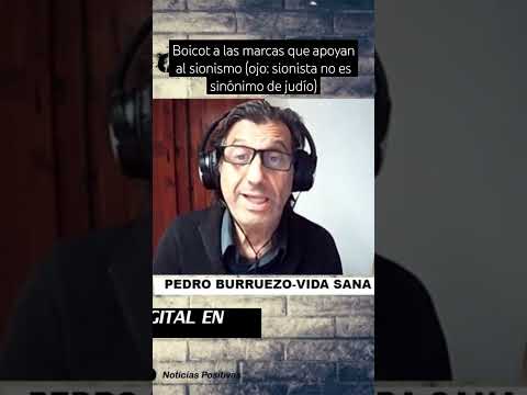Boicot Marcas Que Apoyan Sionismo Ojo Sionista No Significa Judío Palestina Israel Palestine