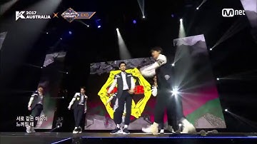 KCON AUSTRALIA EXO   Intro + PowerㅣKCON 2017 AUSTRALIA x M COUNTDOWN 171005 EP 544