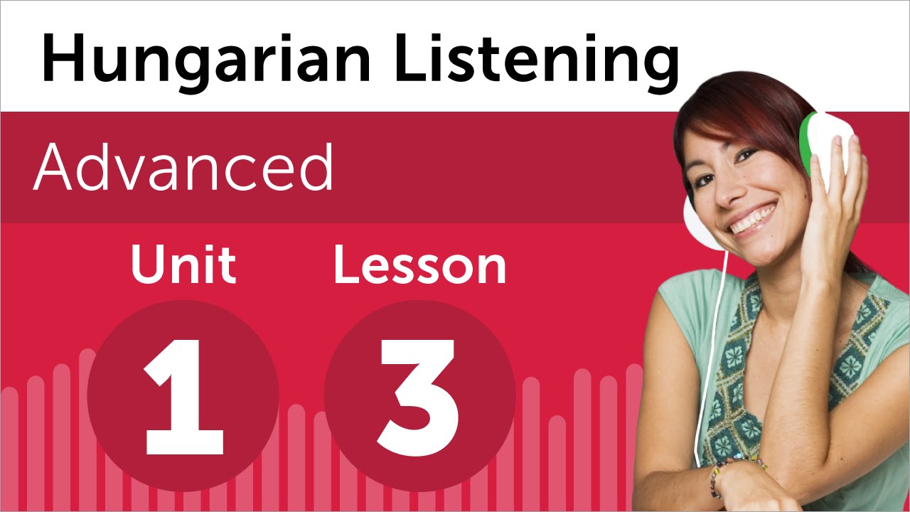 ⁣Hungarian Listening Practice - At a Printing Company in Hungary