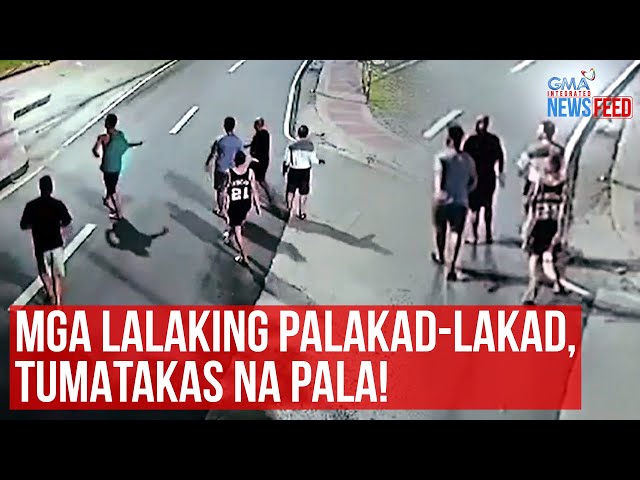 Mga lalaking palakad-lakad, tumatakas na pala! | GMA Integrated Newsfeed class=