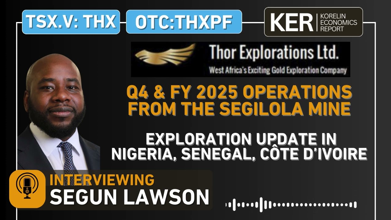 Thor Explorations – Операции в 4 квартале 2025 года – Разведка на проектах Segilola, Douta, Guitr...