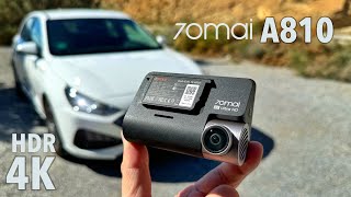 70mai 4K A810 HDR 4G Dash Camera Test & Review  Best Dash Camera on the Market?