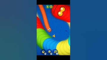 worms zone pro slither snake top #01 worms zone best video rank #01 #shorts #worms #snake #top