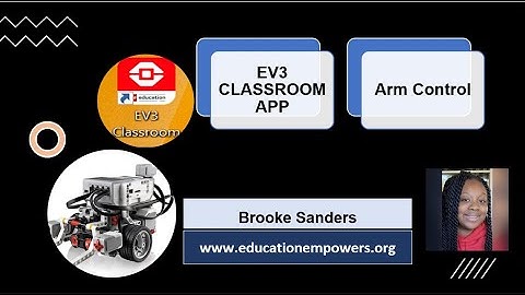 Lesson 3: Arm Control using EV3 Classroom App