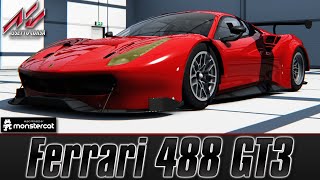 Assetto corsa: ferrari 488 gt3 | nurburgring gp (quick race) [the red
pack] [60 fps]