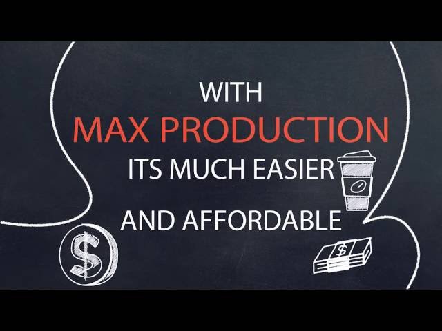 Max Production Start up advertisement Solution class=