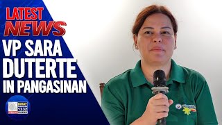 Vice President Sara Duterte in Manaoag, Pangasinan | October 18, 2025