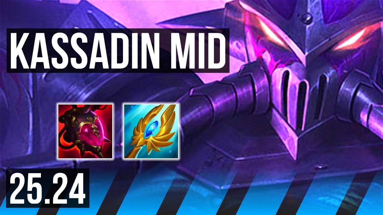 KASSADIN vs YASUO (MID) | Phase Rush | NA Grandmaster | 25.24