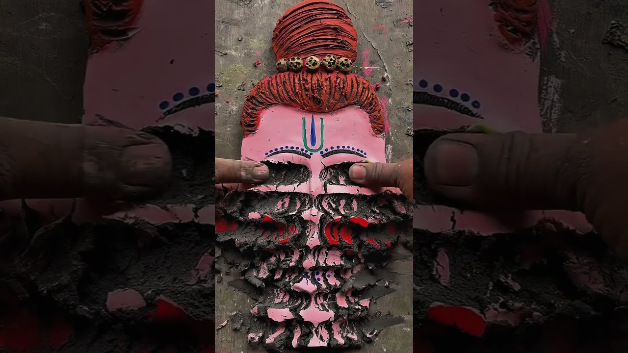 Hanuman murti making/bajrangbali idol making/hanuman idol making}trending  my