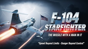 F 104 Starfighter – The “Missile With a Man In It” That Became a Widowmaker