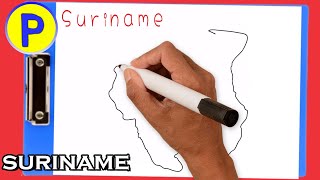 suriname / suriname map / suriname map Drawing suriname / suriname map / suriname map Drawing