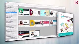 Long Demo of ID Card Software Icard Xpress Pack by DgFlick screenshot 3