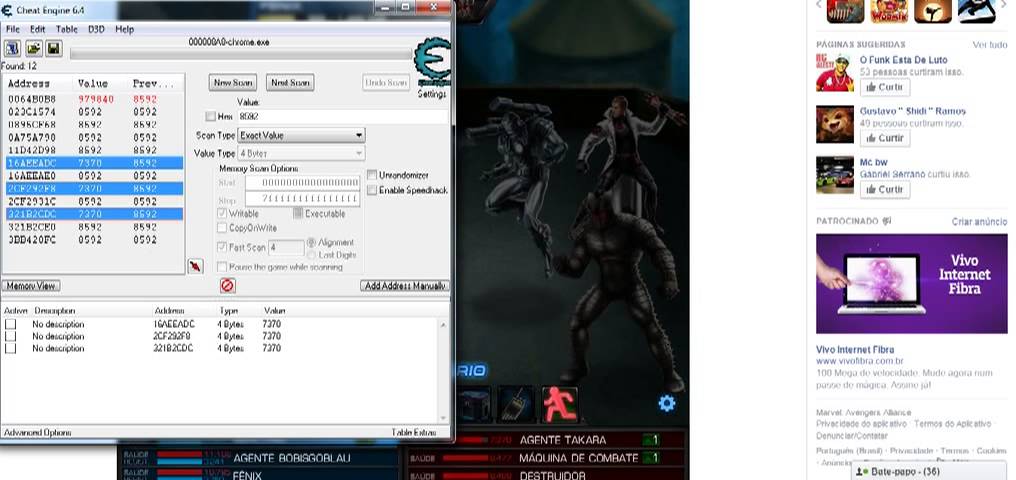 Cheat Engine 6.4 Marvel Avengers Alliance(PVP) - YouTube