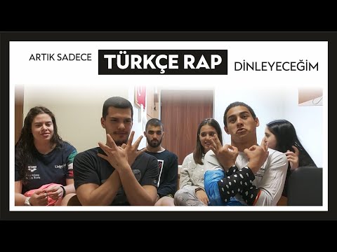 Erasmus arkadaşlarımla Türkçe Rap Reaksiyon (Ezhel, Ben Fero, Norm Ender, Ceza, Patron)