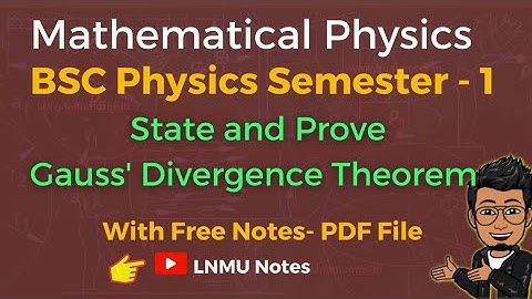 (L-17) State and Prove Gauss