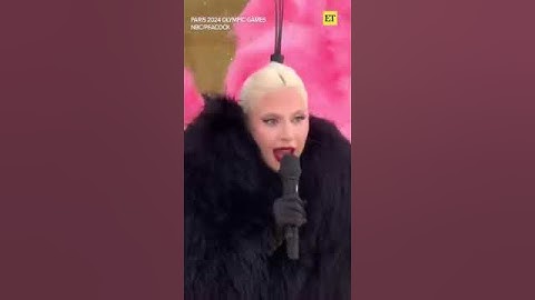 Lady Gaga in Paris Olympics opening ceremony