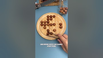 How many pieces can you leave in this game of Chinese Checkers?#puzzle#iq#iqtest