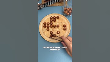 How many pieces can you leave in this game of Chinese Checkers?#puzzle#iq#iqtest