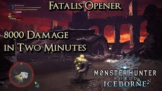 MHW Iceborne - Fatalis Opener - 8000 Damage in Two Minutes