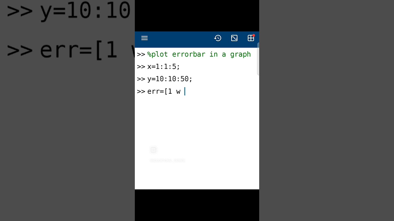 plot graph with errorbar in MATLAB.