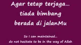 Syahadat (declaration as a muslim) - Dian P. Putra (lyrics).wmv