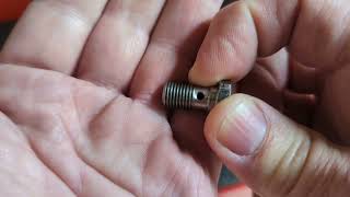 Watch out for these banjo bolts when installing your brake lines