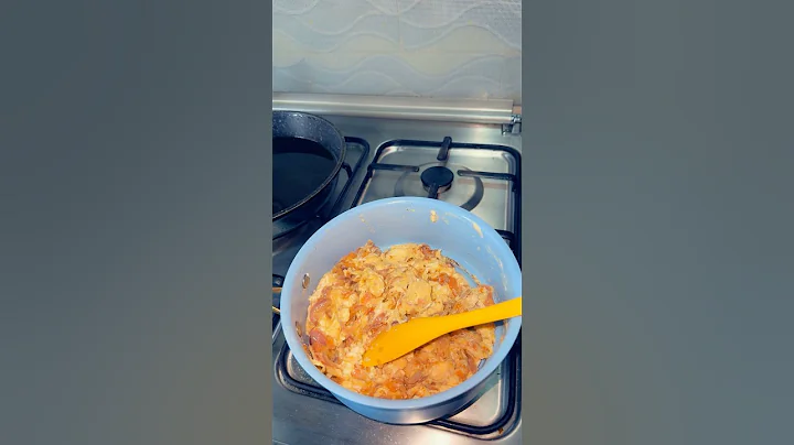 Tomato egg sauce with white rice for Brianna’s school lunch #schoollunchrecipes #lunchboxideas