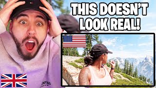 Brit Reacts to Brits Visit Yosemite National Park!!