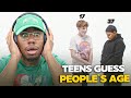 Teens Guess People&#39;s Age | Lineup REACTION NOW I FEEL SUPER OLD...