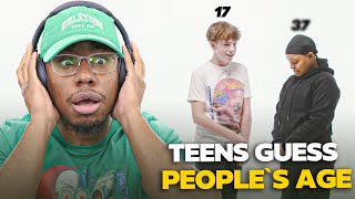 Teens Guess People's Age | Lineup REACTION NOW I FEEL SUPER OLD...