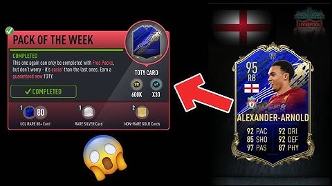 FUT 20 by Pacybits | Pack of the Week Free TOTY Card | Weekly Objective