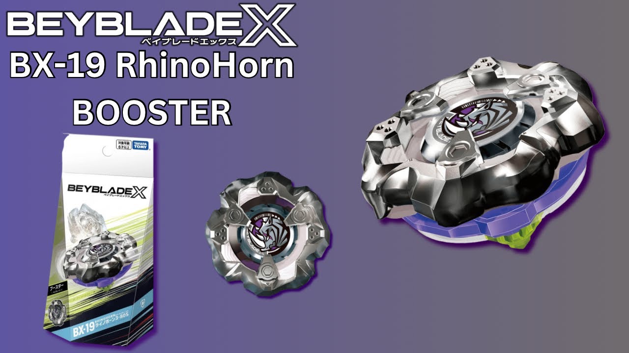 BEYBLADE X BX-19 November BOOSTER RhinoHorn