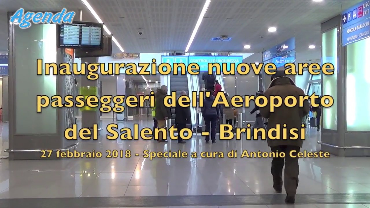 Brindisi: riqualificazione dell'Aeroporto del Salento - VIDEO
