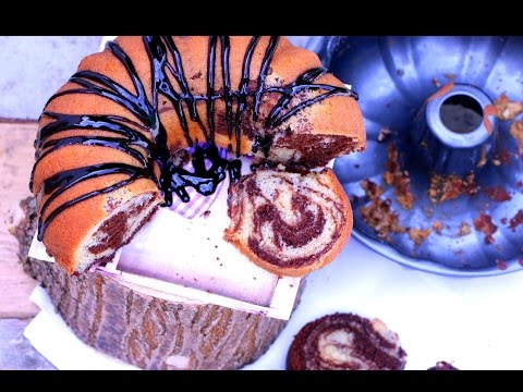 Mramorni kuglof - Brzi kolači za vikend