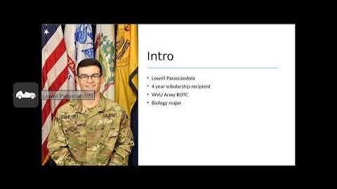 Parascandola, Lowell - Army ROTC Scholarships