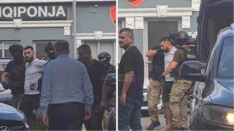 Momenti kur i shumëkërkuari Marklen Haka dërgohet në Policinë e Tiranës