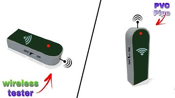 Make a wireless Ac Current Detector | wireless ac line tester