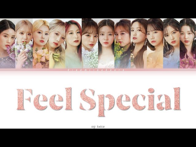 AI COVER] How would IZ*ONE sing 'Feel Special' by TWICE 