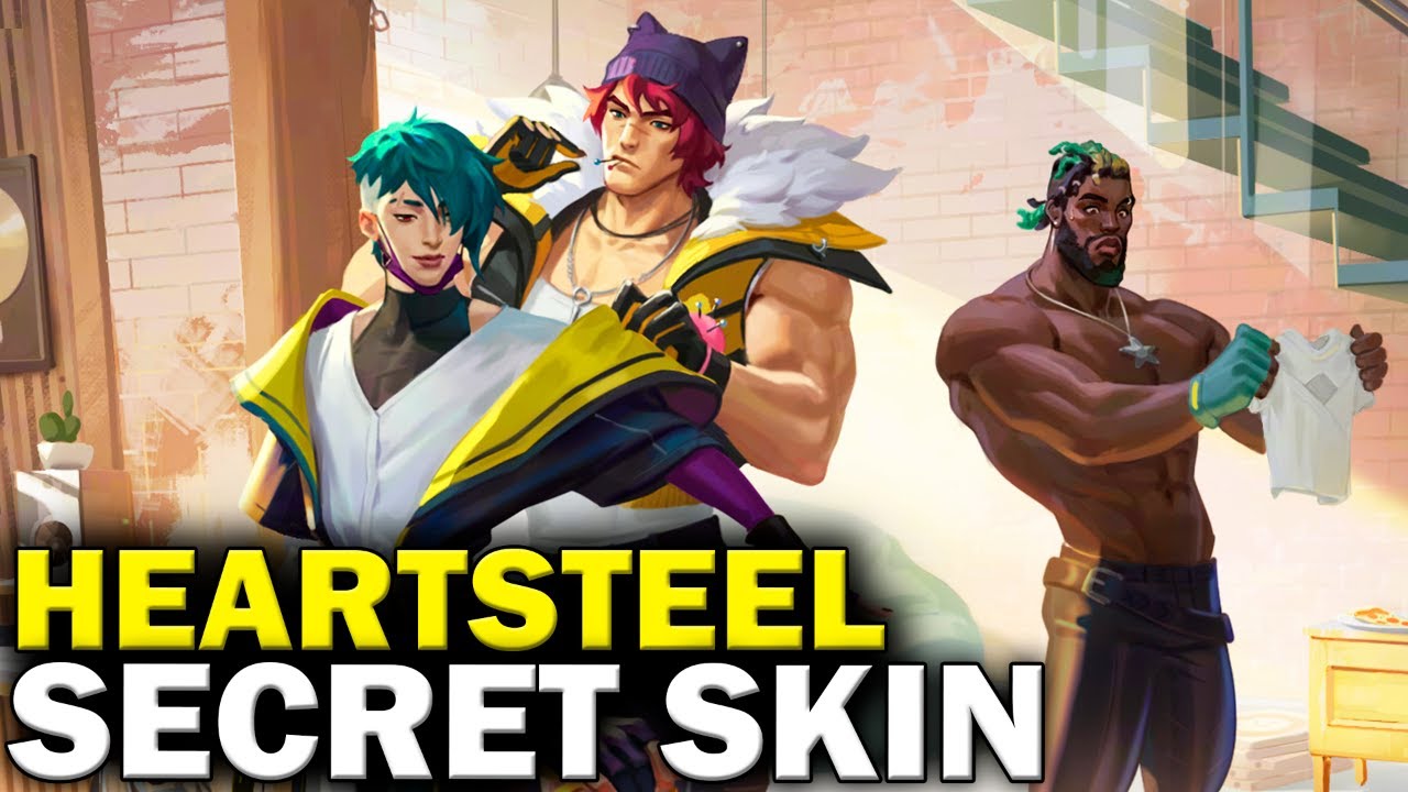 HEARTSTEEL SKINS 💙, LEAGUE OF LEGENDS #HEARTSTEEL #leagueoflegends #