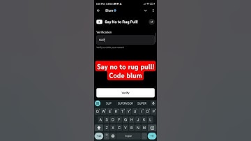Say No To Rug Pull! Blum Code | How to Spot A Rug Pull In Crypto | Blum Video Code | Blum New Task