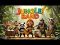 🎵 Jungle Animal Dance Song for Kids | Clap, Stomp &amp; Move! | Fun Cartoon Music Video