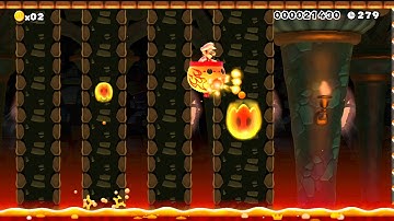 Super Mario Maker Levels: "Lava Bubble Trouble"
