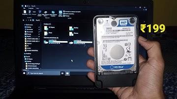 How To Use External Hard Disk In Laptop PC 2024