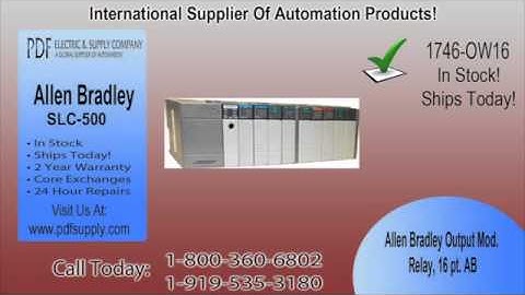 1746-OW16 | In Stock! Call 800.360.6802