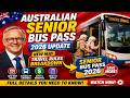 🚍 Australian Senior Bus Pass 2026 Update   New May Travel Rules Breakdown