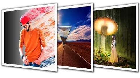 Photoshop Tutorial, How To Make 3D Perspective Images in Photoshop