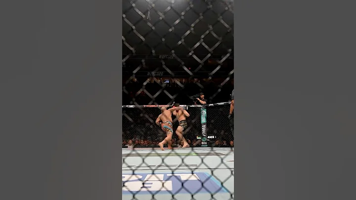 Alex Pereira finishes Magomed Ankalaev! 🚨 #ufc320